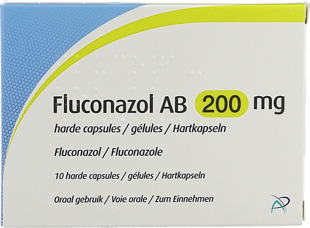 Fluconazol Ab 200mg Harde Caps 10 1