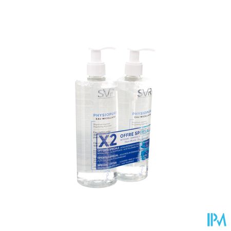 Svr Physiopure Eau Micellaire Duo Fl 2x400ml