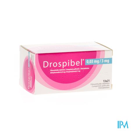 Drospibel 0,03mg Omhulde Tabl 13 X 21