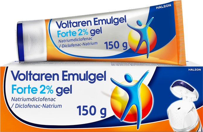 Voltaren Emulgel 2% Forte Gel 150g 5