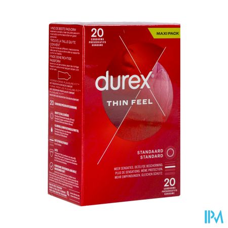 Durex Thin Feel Preservatifs 20