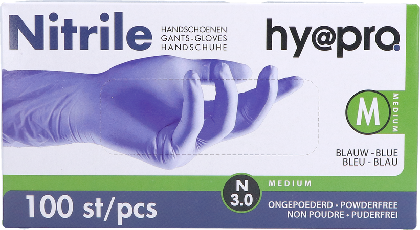 Pharmex Handschoenen Blauw Nitril M Poedervrij 100 6