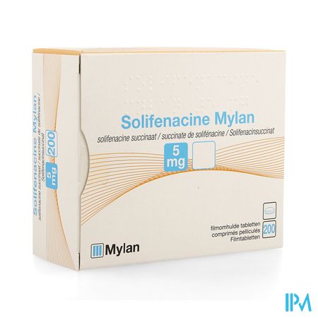 Solifenacine Viatris 5mg Filmomh Tabl 200