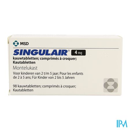 Singulair 4mg Kauwtabletten 98 2