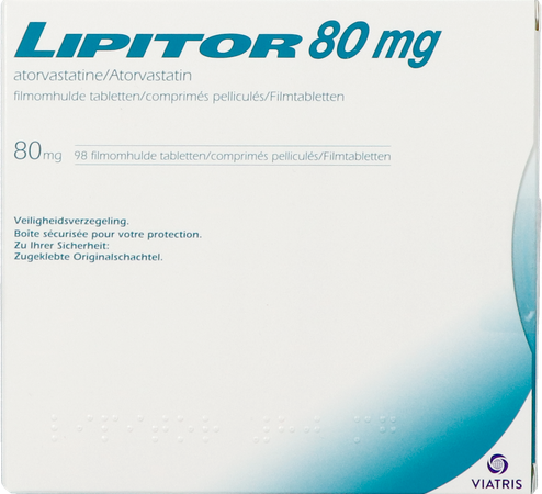 Lipitor 80mg Tabl 98 3