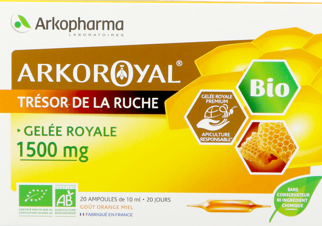 Arkoroyal Koninginnebrij Bio 1500mg Amp 20x10ml 6