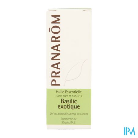 Basilicum Exotisch Ess Olie 10ml Pranarom 6