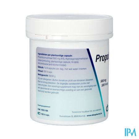 Propolis Caps 100x500mg Deba 1