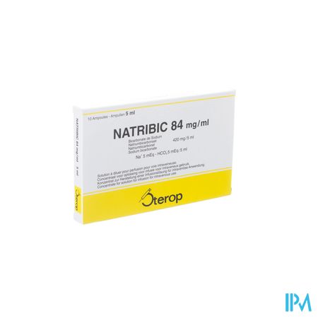 Natribic 84mg/ml 5ml Sol Inj 10