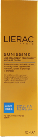 Lierac Sunissime Lait Repar.rehydra Corps Tb 150ml 3