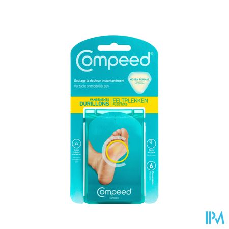 Compeed Pansement Durillons Pieds Medium 6