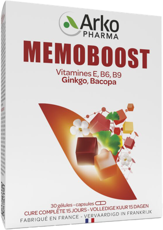 Memoboost Gingko Bacopa Caps 30 5