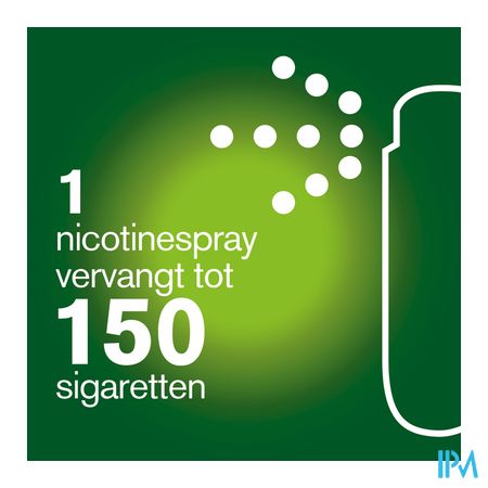 Nicorette Fruit&mint 1mg Mondspray Suikervr. 2x150
