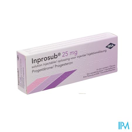 Inprosub 25mg Opl Voor Inj. Sc Fl 7 X 25mg