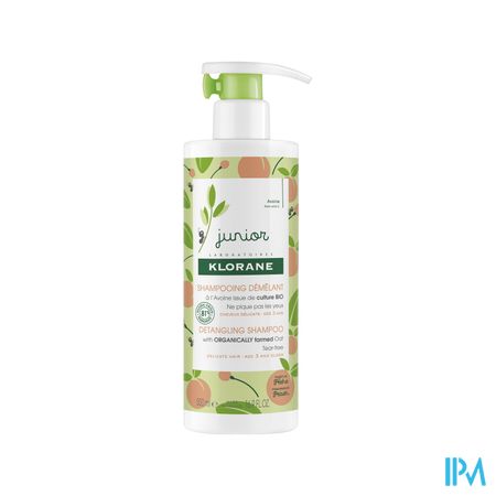 Klorane Petit Junior Sh Perzik Ontwar. 500ml Nf 2