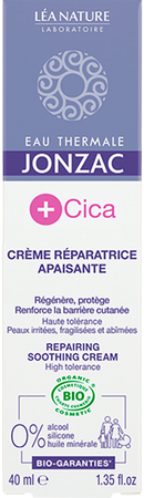 Jonzac Cica Creme Reparatrice Bio Z/parfum 40ml 1