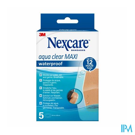 Nexcare 3m Aqua Clear Maxi Wtp 5