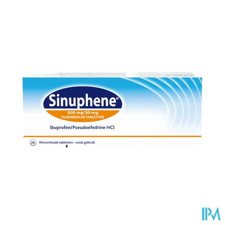 Sinuphene 200mg/30mg Filmomh Tabl 24