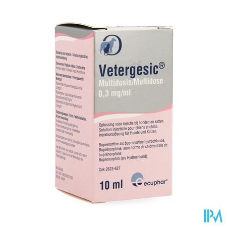 Vetergesic Multidosis 0,3mg/ml 10ml