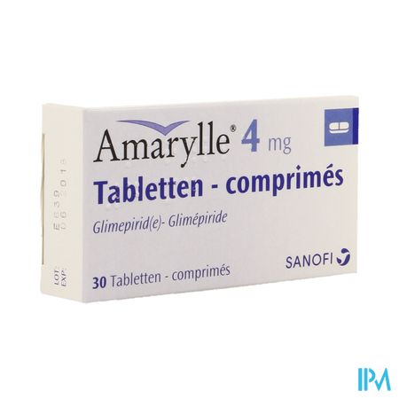 Amarylle Tabl 30 X 4mg