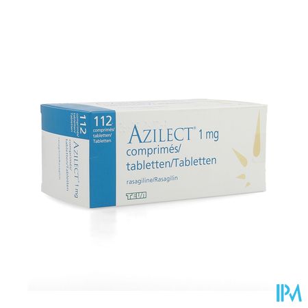 Azilect 1mg Orifarm Comp 112 X 1mg