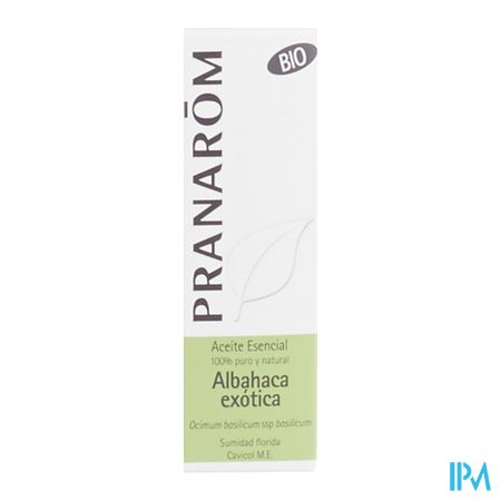 Basilicum Ess Olie Bio 10ml Pranarom 3