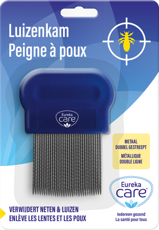 Eureka Care A/poux Metallique Double Raye 1