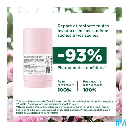 Klorane Gezicht Pioenroos Bio Masker Stick 25g 7