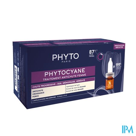 Phytocyane Traitement Chute Progressive Amp 12x5ml