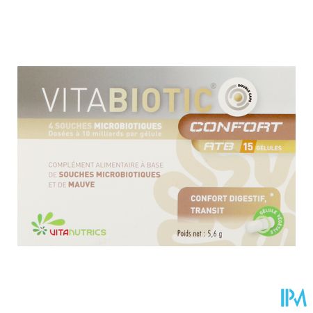 Vitabiotic Confort Atb V-caps 15 6
