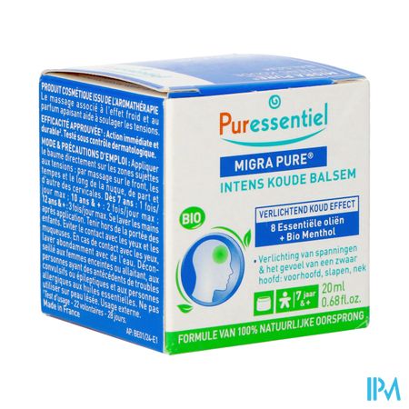 Puressentiel Migra Pure Koude Intense Balsem 20ml