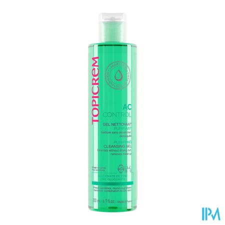 Topicrem Ac Zuiverende Reinigingsgel Tube 200ml 2