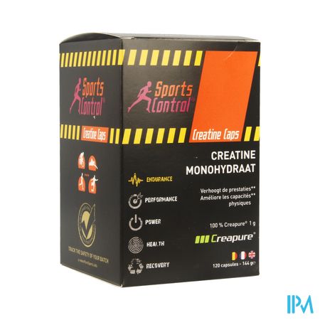 Sportscontrol Creatine Tabs Pot Tabl 120