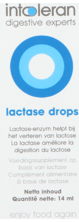 Intoleran Lactase Drops 14ml 1