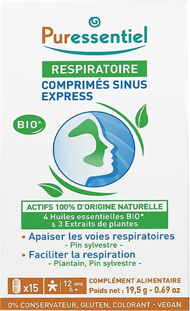 Puressentiel Respiratoire Sinus Express Comp 15 1
