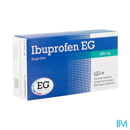 Ibuprofen EG 600 Mg Comp Pell 30 X 600 Mg