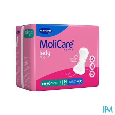 Molicare Premium Lady Pad 5 Drops 43x16cm 14 Nf