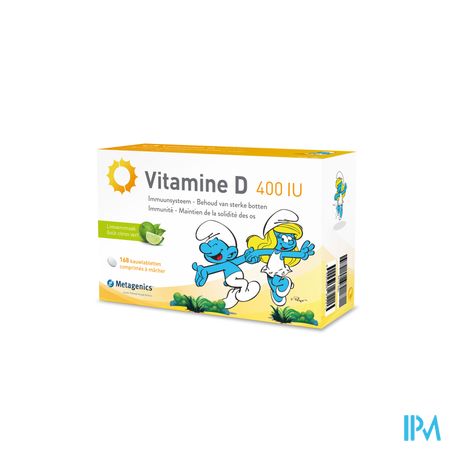 Vitamine D 400iu Metagenics Smurfen Comp 168