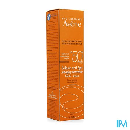 Avene Sol Spf50+ Creme A/age Teinte 50ml