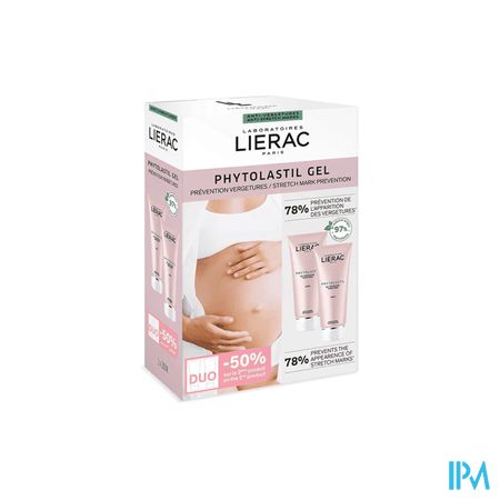 Lierac Phytolastil Gel S/parab. Duo 2x200ml 2e-50%