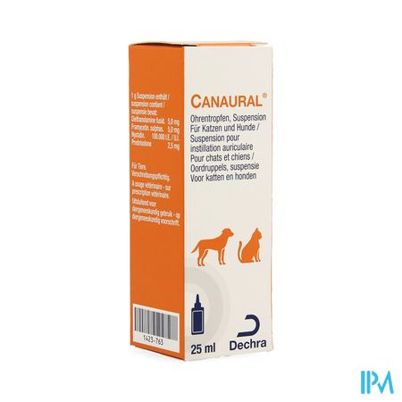 Canaural Oordruppels Hond/kat 25ml