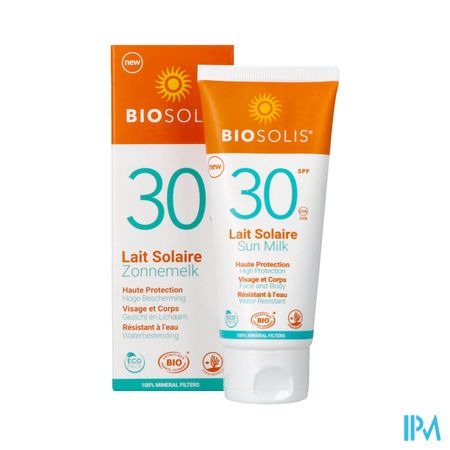 Biosolis Lait Solaire Ip30 100ml 3