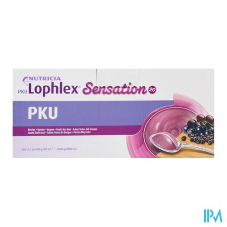 Pku Lophlex Sensation 20 Juicy Bessen 36x109g 1