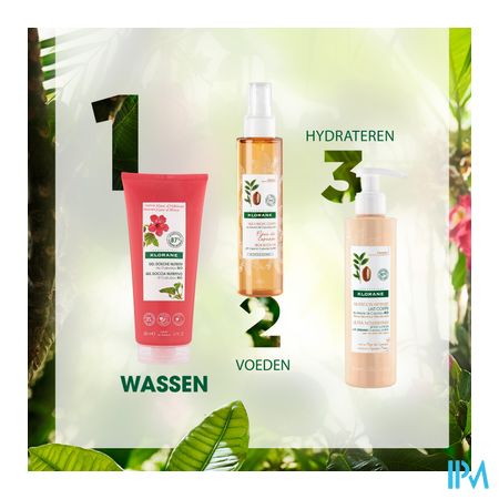 Klorane Lichaam Douchegel Hibiscusbloem 200ml Nf 11