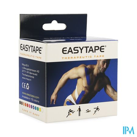 Easytape Kinesiology Tape Bleu Fonce