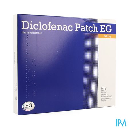 Diclofenac Patch EG 140Mg Emplatre  5