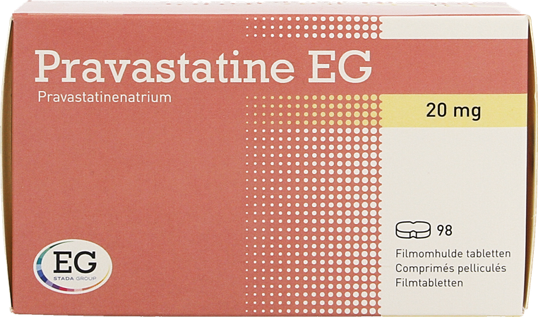Pravastatine EG Tabl 98X20Mg 1