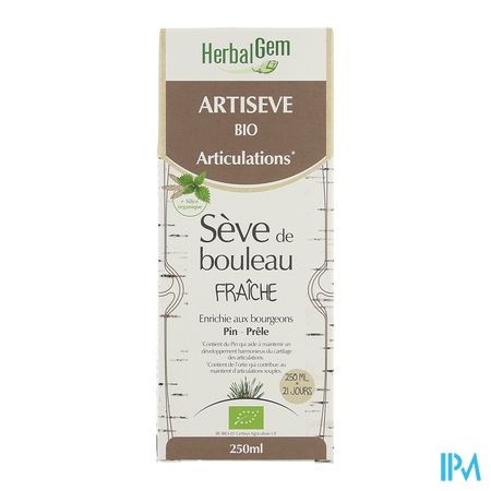 Herbalgem Artiseve Bio Fl 250ml 3