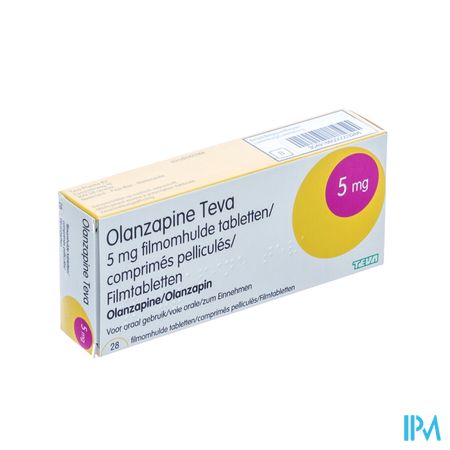 Olanzapine Teva 5mg Filmomh Tabl 28 1