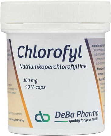 Chlorophyl Caps 90x100mg Deba 3